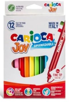 Μαρκαδόροι Carioca Joy 12 χρωμ.