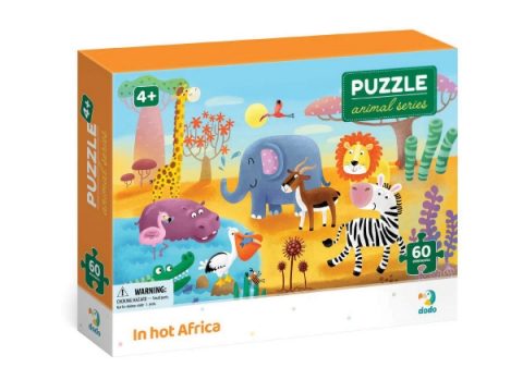 Puzzle Ζώα της Αφρικής  60τμχ - Dodo