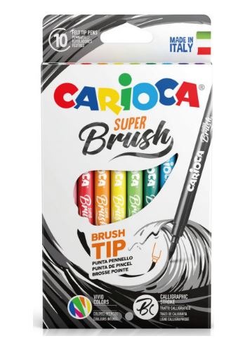 Μαρκαδόροι πινέλο super brush - Carioca
