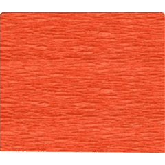 Χαρτί Γκοφρέ πορτοκαλί  50 x 200cm​​