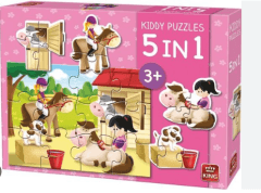 Puzzle Αλογάκια στο στάβλο 2-12τμχ - King