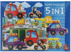 Puzzle Οχήματα 2-12τμχ – King