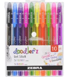 Στυλό Doodler'z gel - Zebra